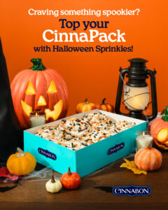 Cinnabon®<br>萬聖節限定登場！